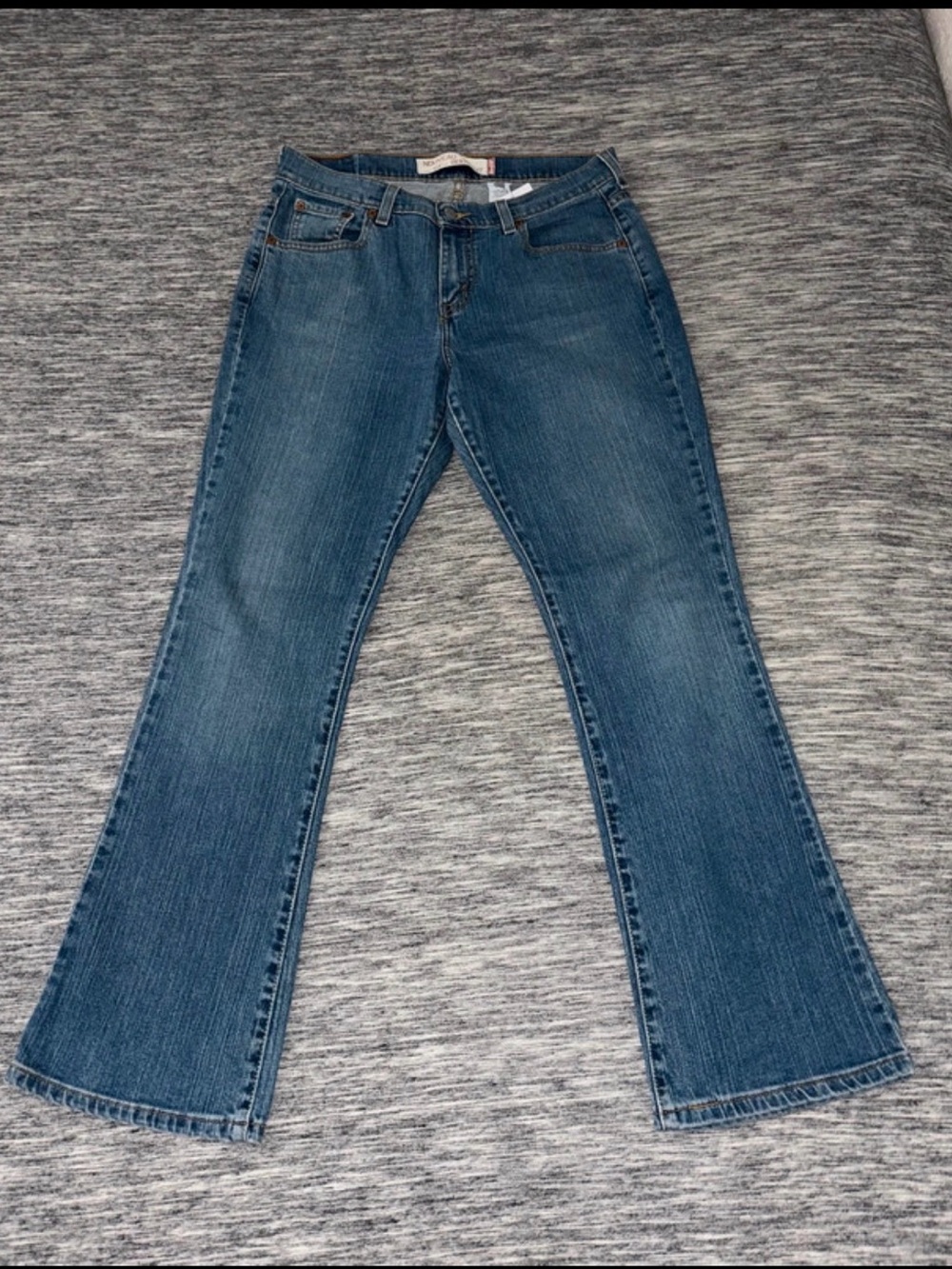 Authentic Levi's 515 Women's Blue Bootcut Jeans